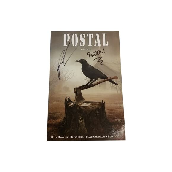 Image Postal Volume 1 TPB Graphic Novel Hawkins Isaac Signed First Print 2015